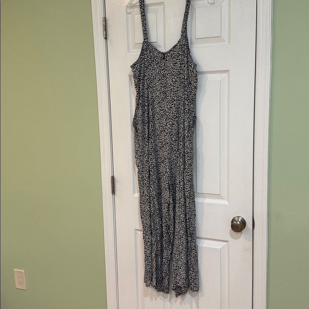 Gap, Black and White Cami jumpsuit